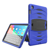 Shock Wave Kickstand Case Anti-Fall Protection For Samsung Tab S5E 10.5 T720/T725(2019)-Blue