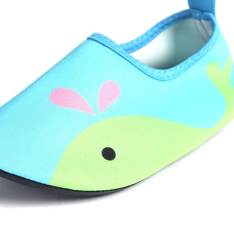 Baby Boys Girls Water Shoes Non-Slip Swim Shoes Barefoot Skin Aqua Socks for Beach-Green