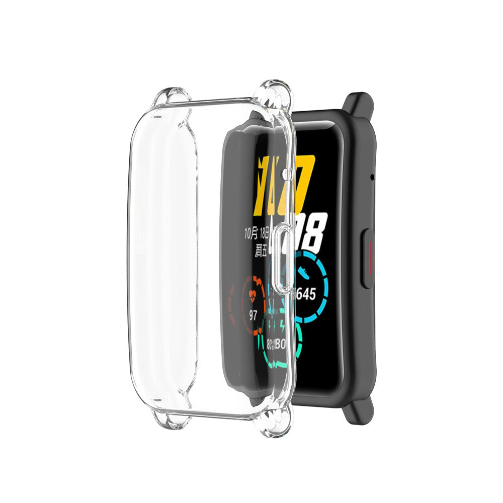 TPU Frame Soft Slim Cover Watch Case For Huawei Honor ES-Clear