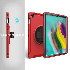 Spider Man 3-Layer Heavy Duty Tablet Case For Samsung Galaxy Tab S5E 10.5 (2019) T720-Red