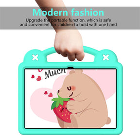 Strawberry Tablet Case With Holder Shoulder Strap for ONN 10.1 Inch 2022 Gen3-MintGreen