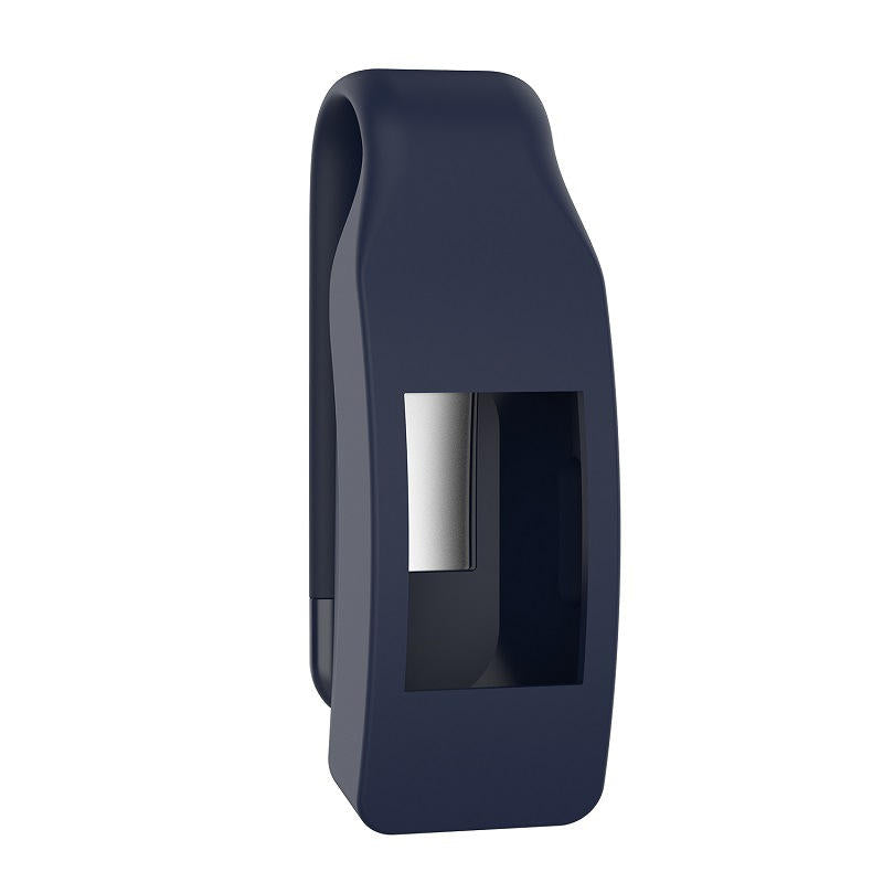 Clip Holder Replacement for Fitbit Inspire HR Soft Silicone Sport Wireless Strap Accessories for Fitbit Inspire HR For Fitbit Inspire HR-Navy Blue