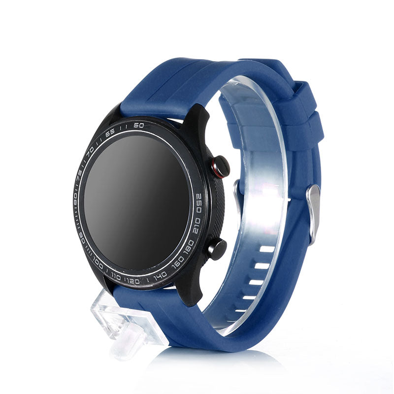 22MM Silicone Watch Bands Quick Release Strap Replacement Wristband For Huawei GT/Huawei GT 2 For Women-Dark Blue