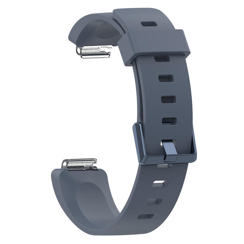 Soft Silicone Wristband Replacement Sports Watch Band For Fitbit Inspire/Inspire HR/ACE 2 -Gray