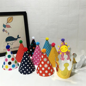 11 Packs DIY Party Hats Fun Cone Party Hats for Kids or Adults