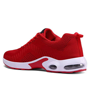 Women Casual Shoes Lightweight Athletic Walking Sneakers-Red