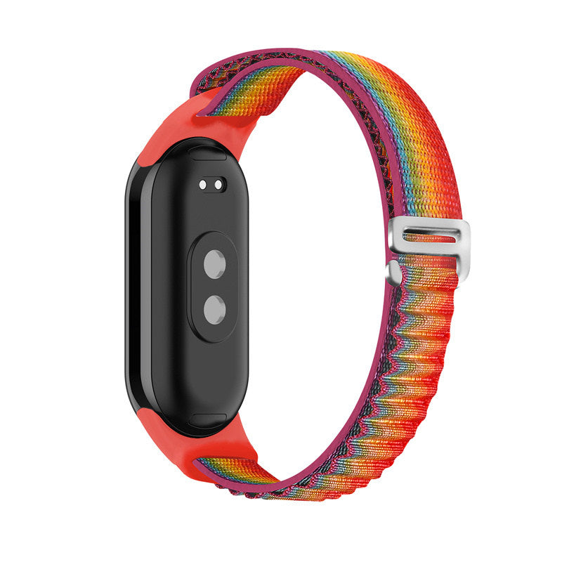Alpine Loop Watch Band with G?Hook Rugged Wristband for Mi 8-Rainbow