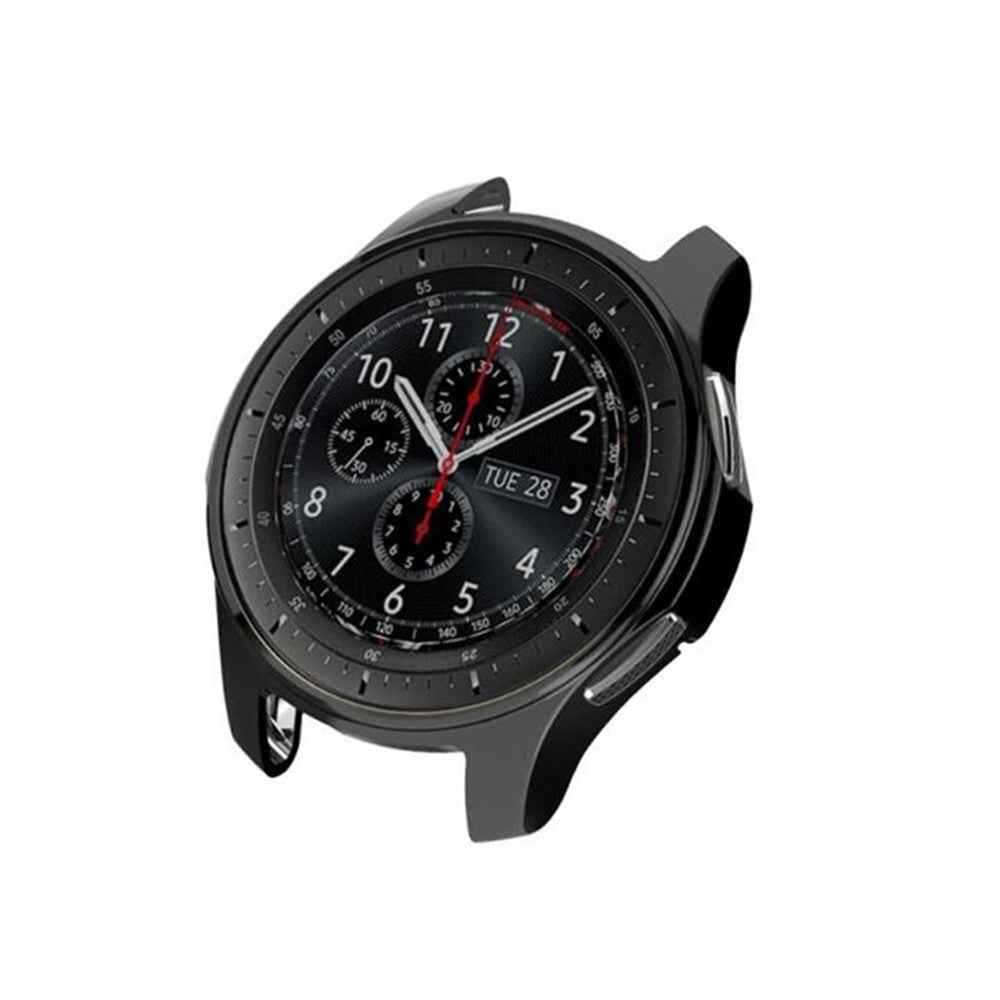 TPU Soft FrameCover For Samsung Galaxy Gear S3 42mm/46mm-Black