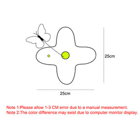 Cat Interactive Butterfly Toy with Two Replacement Flashing Butterfly Toys