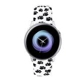 Silicone Printed Pattern Sports Bands For Samsung Gear S2 Classic Samsung Galaxy Watch 42mm(Printed12)