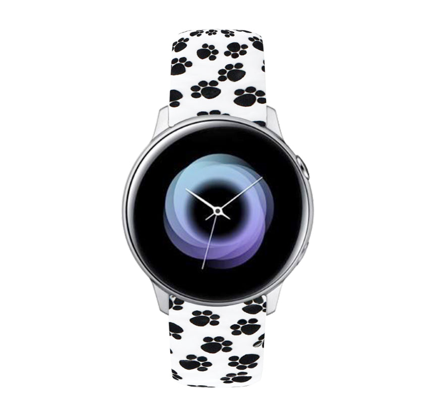 Silicone Printed Pattern Sports Bands For Samsung Gear S2 Classic Samsung Galaxy Watch 42mm(Printed12)