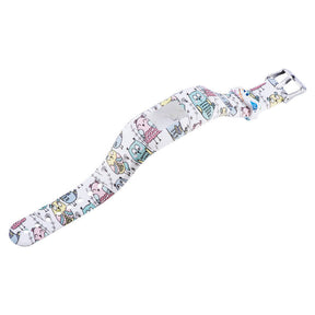 Compatible With Garmin Vivofit JR /Vivofit 3 Soft Silicone Colorful ReplacementWristbands-Color1