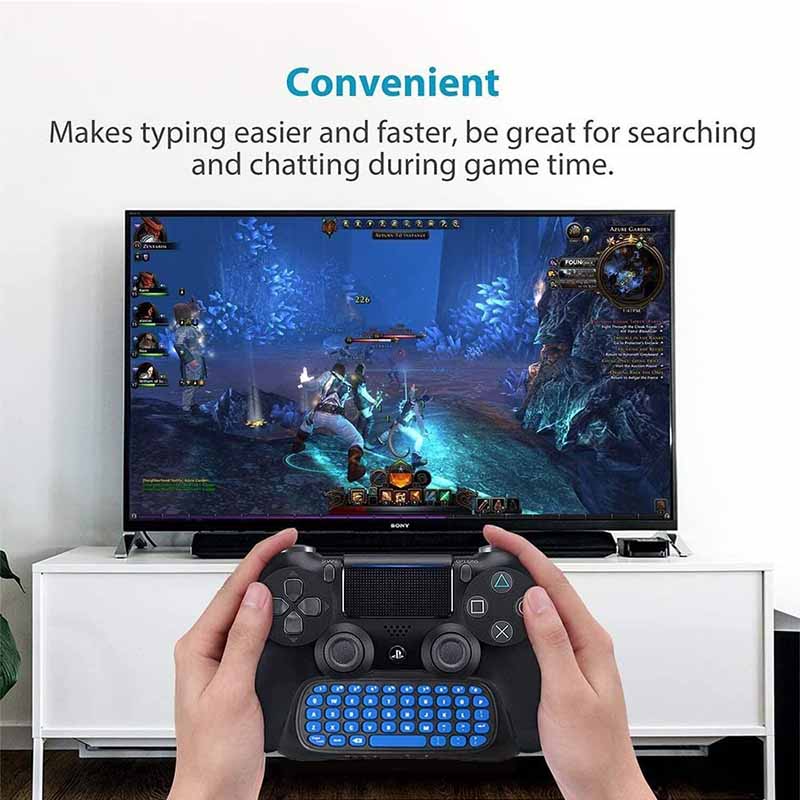 2.4G Wireless Online Gaming Controller Keyboard for Playstation 4 PS4 Slim