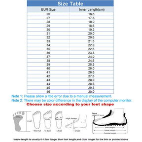 LED Fiber Optic Shoes Light up Sneakers for Women Men-Black