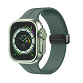 Magnetic Sports Band with Quick Release Soft Silicone for Apple Watch-6