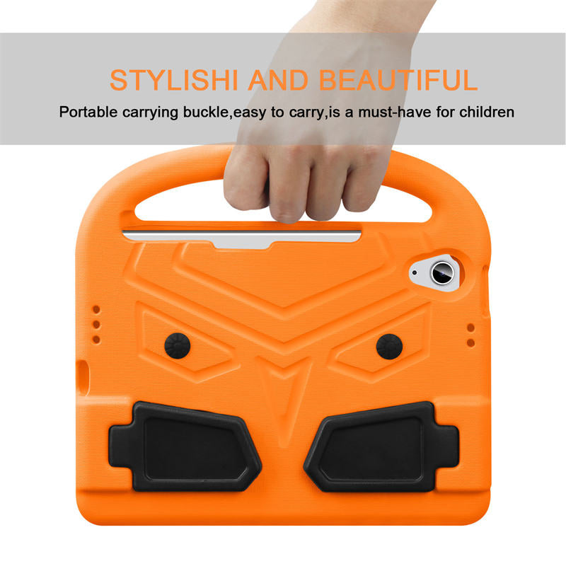 Sparrow iPad Case Kids Safe Shockproof Handle Stand Cover For Mini6-Orange