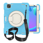 iPad Case For iPad Air 5 with 360¡ãSwivel Stand-Sky Blue