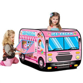 Kids Pop Up Play Tent Foldable for Indoor and Outdoor-IceCream Truck