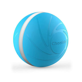 Wicked Ball Self Moving Interactive Ball For Dogs Cats-Blue