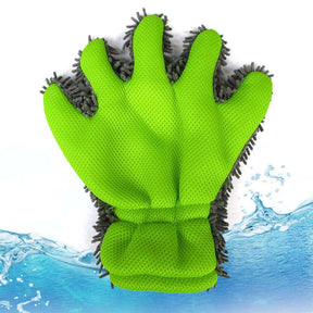 Auto Detailing Cleaning Glove Double Sided Microfiber for Interior Exterior