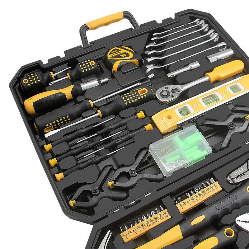 168 Pcs Socket Wrench Auto Repair Tool with Storage Case Combination Package