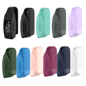 Clip Holder Replacement for Fitbit Inspire HR Soft Silicone Sport Wireless Strap Accessories for Fitbit Inspire HR For Fitbit Inspire HR-Army Green