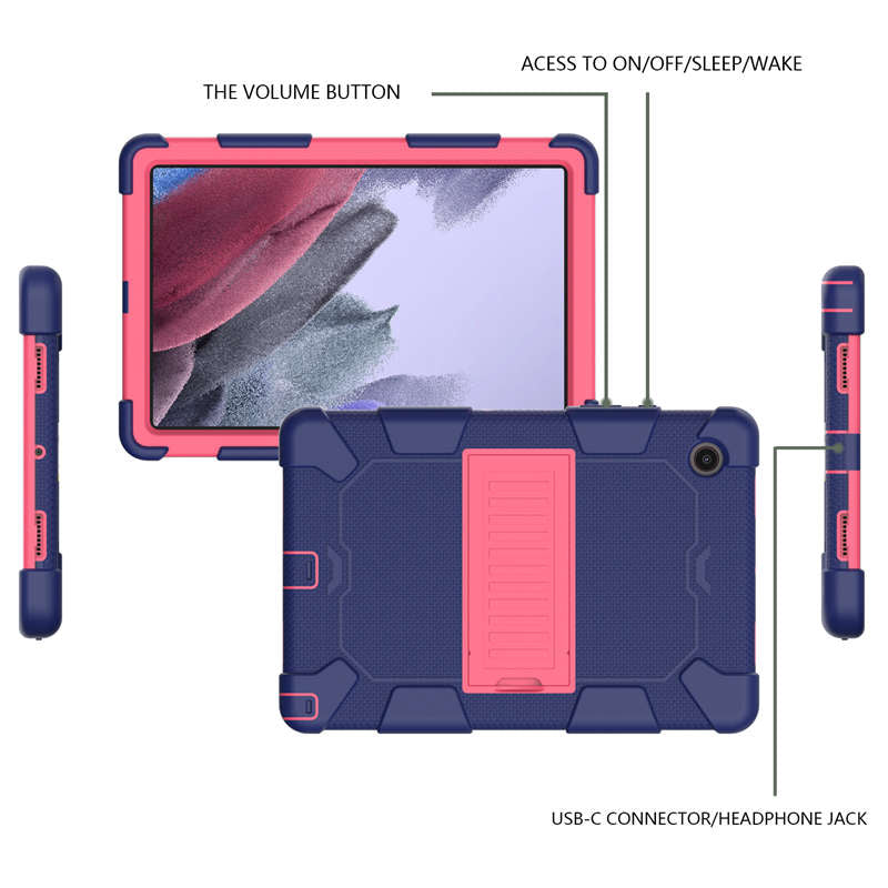 Samsung Tablet Case For Galaxy Tab A8 10.5inch 2021 (SM-X200/SM-X205/SM-X207)-NavyPink