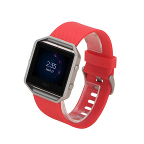 Replacement Sport Silicone Strap for Fitbit Blaze Watch Band-Red