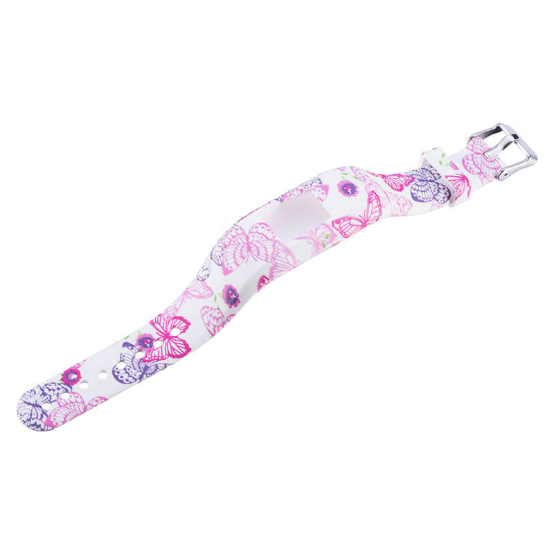 Compatible With Garmin Vivofit JR /Vivofit 3 Soft Silicone Colorful ReplacementWristbands-Color9