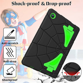 Spiderman Tablet Case for Samsung tab A8 10.5 X200/X205 2021-BlackGreen