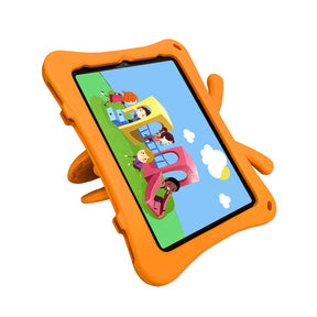 iPad Case For iPad Mini 6 Cartoon 3D Butterfly EVA Proof Shockproof Case with Bracket-Orange