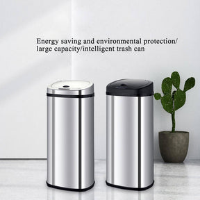 38L Stainless Steel Automatic Trash Can Sensor Kitchen Garbage Bin