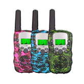 3 Pcs Kids Walkie Talkies with Flashlight Radio Distance 3000m