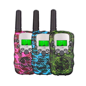 3 Pcs Kids Walkie Talkies with Flashlight Radio Distance 3000m