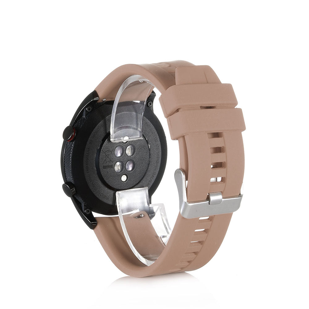 22MM Silicone Watch Bands Quick Release Strap Replacement Wristband For Huawei GT/Huawei GT 2 For Women-Brown