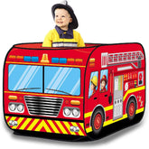 Kids Pop Up Play Tent Foldable for Indoor and Outdoor-Fire Truck