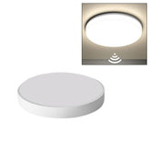 Radar Sensing LED Ceiling Light 18W Lighting Fixture with Remote-White