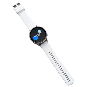 Sports Watch Strap Wave Pattern for Samsung Gear S2 Huawei Watch GT-White