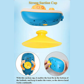 Electric Bathtub Fountain Toy with 3 Different Spraying Duck and 1 Duck Shower Head