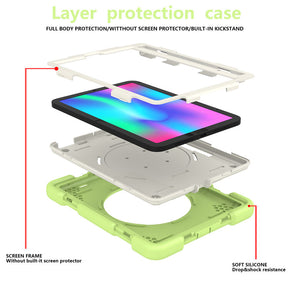 iPad Case For iPad Mini 6 with 360¡ãSwivel Stand-Matcha Green