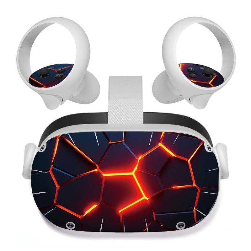 VR Headset and Controller Decal Skin for Oculus Quest 2-Core