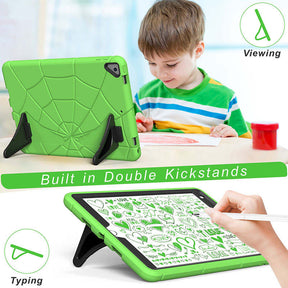 Spiderman iPad Case with Kickstand for ipad 10.2 Inch 2021/2020/2019-GreenBlack