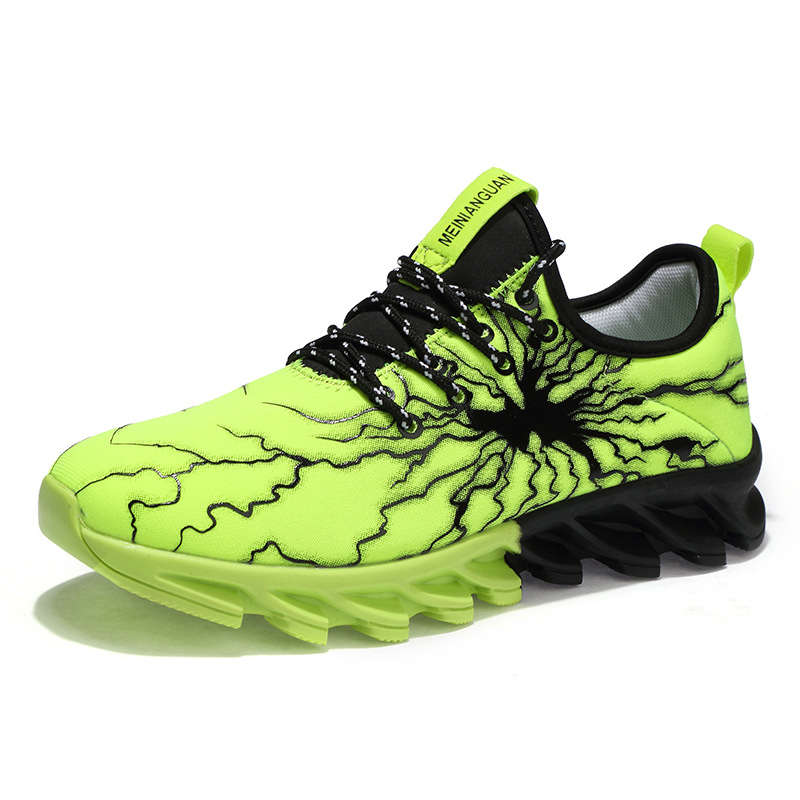 Mens Road Running Shoes Lightweight Sneakers for Men and Women-FruitGreen