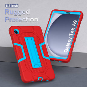 ShockProof Tablet Case with Stand for Samsung Galaxy A9 8.7 Inch-RedBlue