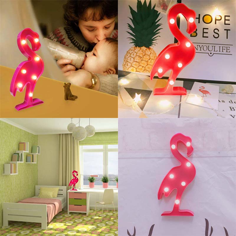 Luau Party Decorations Flamingos Lights Tropical Hawaiian Themed Party Supplies Birthday Decor for Wall Table Desk Centerpieces