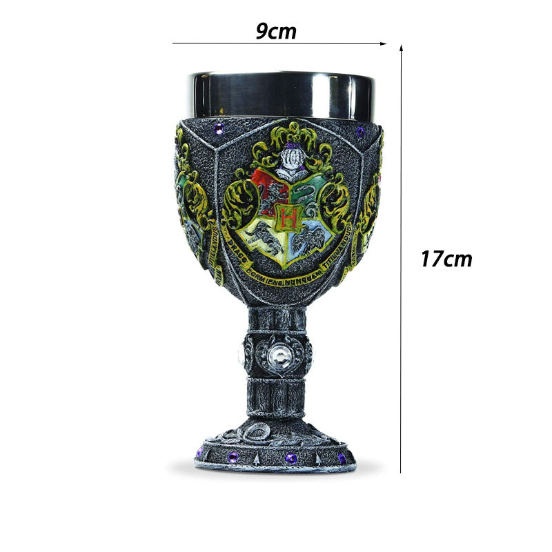 Wizarding World of Harry Potter Hogwarts Decorative Goblet Figurine-19cm-Multicolor