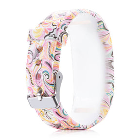 Compatible With Garmin Vivofit JR /Vivofit 3 Soft Silicone Colorful ReplacementWristbands-Color22