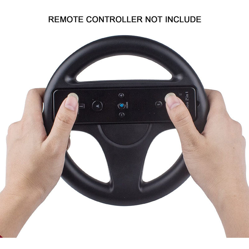 Mario Kart Steering Wheels for Nintendo Wii Mario Kart Tank-Black