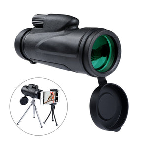 12x50 Large-Aperture Monoculars for Bird Watching Camping Trips Handheld Telescope