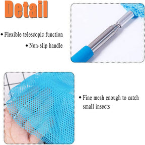 6Pcs Colorful Retractable Butterfly Net Kids Outdoor Catching Tools